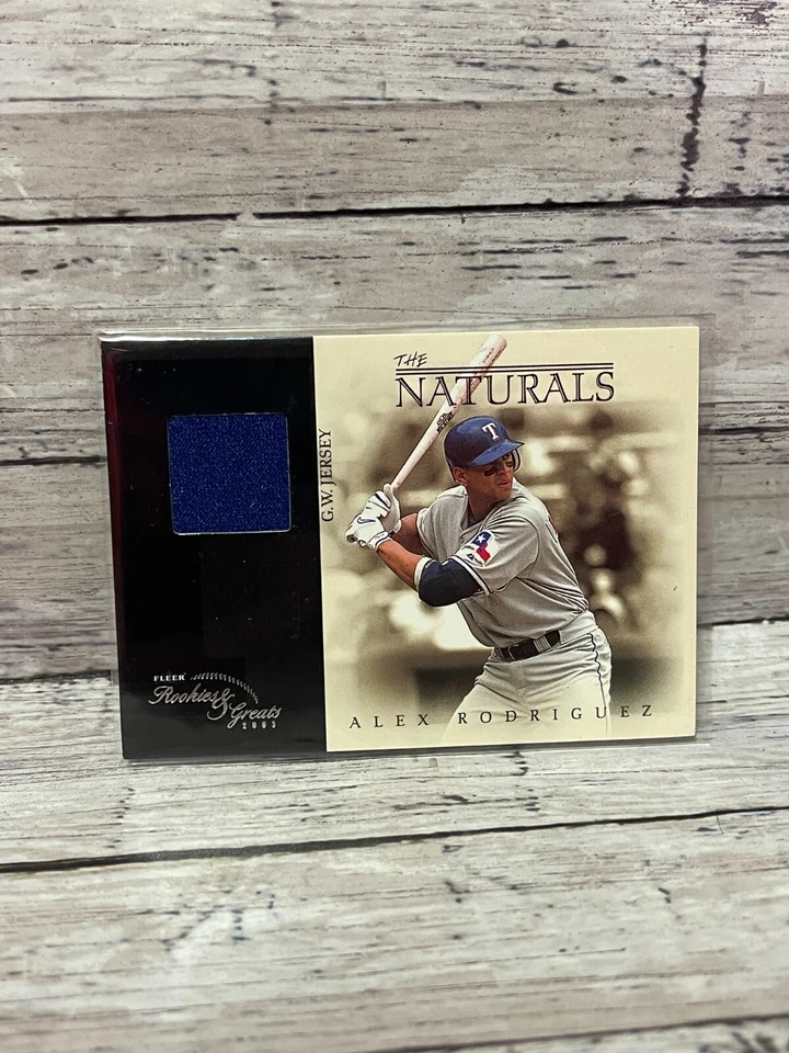2003 Fleer Rookies & Greats The Naturals #NAR Alex Rodriguez /250 - Image 1 of 2