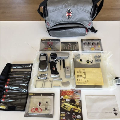 XMods Acura RSX rc Car In Case With Sealed Extra Parts And Carry Bag - Image 1 of 4