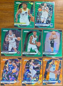 2024-25 Panini Prizm Parallel Lot (8) Orange Ice/Green/Green Wave - Rookie - Bild 1 von 1