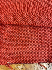 14.5 yds Maharam Merit Alert Red Polyester Upholstery Fabric MSRP 594 - Picture 1 of 11