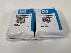 HP 56 Black Ink Cartridge C6656A For HP Inkjet Printer NIP No Box (Lot Of 2) - Picture 1 of 2