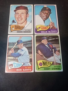 1965 TOPPS BASEBALL STARS LOT #11 MOSTLY VG/EX TO EX SEE PHOTOS - Picture 1 of 10