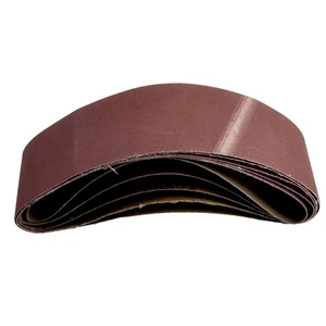 Sanding Belts Abrasive Band Accessories Kit Replacement 60/80/120/180/240 Grits - Photo 1/12