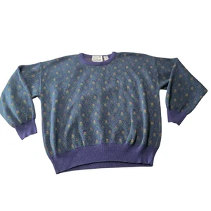 Sears Roebuck VTG Made In Italy Wool Blend Sweater Men's Size L - Picture 1 of 5
