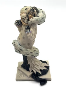 1988 Enchantica Figurine EN2027 Tuatara Winter Witch - 7.25" - Picture 1 of 12