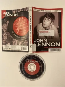 John Lennon: Rare and Unseen -(EX.-LIBRARY) DVD /Cover Art Only (NO CASE) - Picture 1 of 5