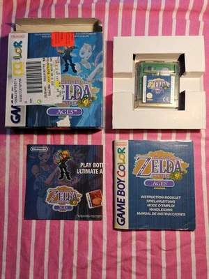The Legend Of Zelda Oracle of Ages Komplett in OVP - Nintendo Gameboy - Top ⚡ - Bild 1 von 4