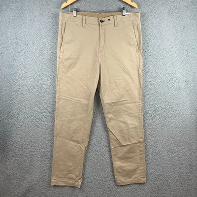 Pantalones chinos Rag & Bone para hombre 36x30 edición estándar ajuste 3 pierna recta beige Foto 1 de 4
