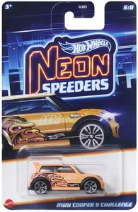 Mini Cooper S Challenge Orange Hot Wheels Neon Speeders 2025 5/8 1:64 - Picture 1 of 1