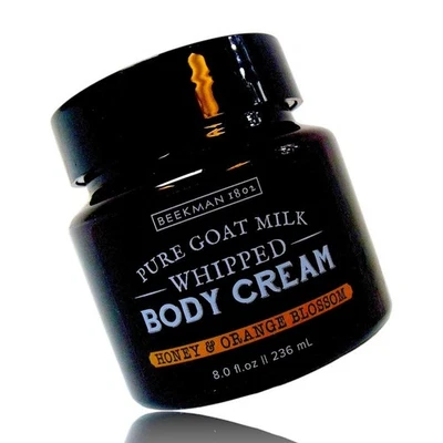 Beekman 1802 "Honey & Orange Blossom" Goat Milk Whipped Body Cream 8 oz. Sealed - Image 1 of 4