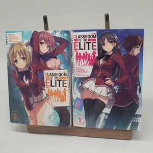Classroom of the Elite Manga Paperback Books Vol. 1 And 2, 2 Book Lot - Picture 1 of 5