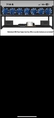 Kingwin Miner Rig Case W8 GPU Mining Stackable Frame Expert Crypto Mining SEALED - Image 1 of 3