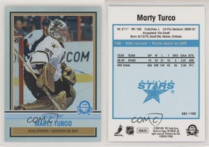 2009-10 O-Pee-Chee Retro Rainbow /100 Marty Turco #158
