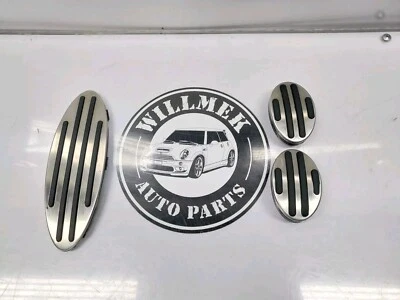 MINI Cooper Brake And Clutch Pedal Covers OEM 02-08 R50 R52 R53 - Image 1 of 4