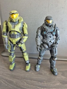 Halo Reach Noble 6 Six Spartan 5" Action Figure Mcfarlane - Picture 1 of 5
