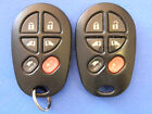 Lot Of 2 Toyota Sienna Keyless Entry Remote Fob Gq43vt20t 1470A-1T Vtr5002-562