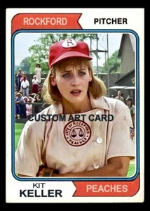 Lori Petty as Kit Keller A League Of Their Own Custom ART CARD Blank Back - Picture 1 of 2