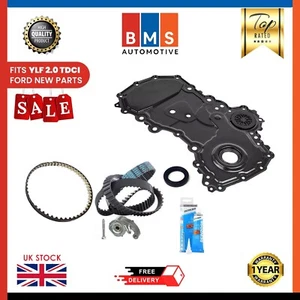 FORD TRANSIT CUSTOM TIMING BELT KIT + COVER + OIL PUMP BELT 2.0 ECOBLUE MK8 NEW - Picture 1 of 8