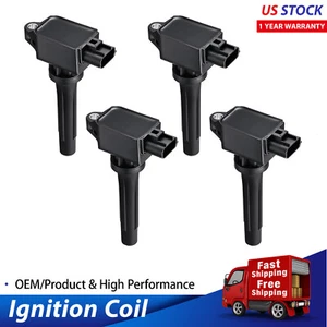 4Pack Ignition Coil UF656 For 2012-2020 Mazda 3 6 CX-3 CX-5 MX-5 Miata 2.0L 2.5L - Picture 1 of 7