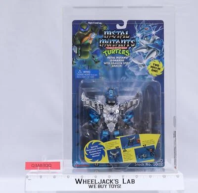 Leonardo con Espíritu Dragón CAS CALIFICADO 80+ 80/85/95 TMNT Metal Mutants Playmates Foto 1 de 4