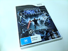 Star Wars The Force Unleased Nintendo Wii Game Complete With Manual