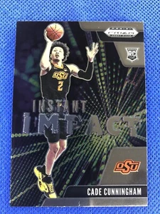 2021 #1 Cade Cunningham Panini Prizm Draft Picks Basketball Instant Impact RC - Picture 1 of 2