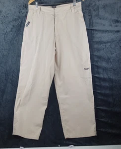 SMP Vintage Cargo Pants 34 Unisex Adult Sand Denim Skateboard - Picture 1 of 15