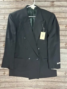 Chaqueta Blazer MANI Giorgio Armani Lana Virgen Doble Pecho Pico Talla 41 R Italia - Imagen 1 de 11