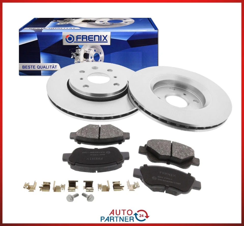 Dischi Freno Pastiglie per Citroen C1 Toyota Aygo Set Frontale Ø247 Bremse - Immagine 1 di 1