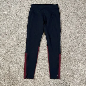 Leggings con cremallera al tobillo Zella tamaño pequeño largo - Imagen 1 de 12