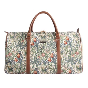 Signare Tapestry Floral Large Duffle Bag Overnight Bags Weekender - Picture 1 of 6