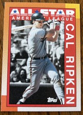 1990 Topps Card #388 Cal Ripkin Jr All-Star American League Baltimore Orioles