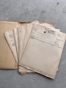 Vintage collection of Aviation Documents: RPM Associates Order Forms 1950s era - Picture 1 of 3