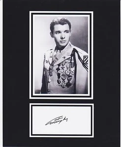 AUDIE MURPHY 8x10 NACHDRUCK FOTO & NACHDRUCK AUTOGRAMM AUF GLÄNZENDEM FOTOPAPIER - Bild 1 von 1