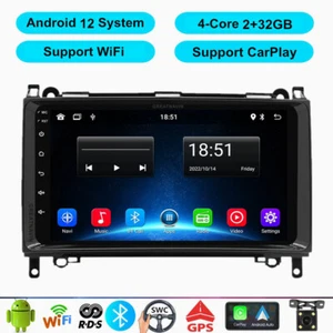 Android Car Stereo for Mercedes-Benz Vito Viano Sprinter Head Unit Radio CarPlay - Picture 1 of 16