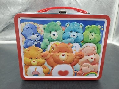 Caja de almuerzo de almacenamiento de lata resistente para el cuidado de los osos Acuario casi como nueva Foto 1 de 4