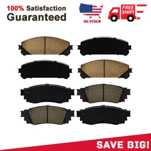 Front & Rear Ceramic Brake Pads for 2016-2019 Lexus RX350 RX350L RX450H RX450HL - Picture 1 of 8