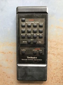 TRASMETTITORE TELECOMANDO VINTAGE ORIGINALE OEM RARO TECHNICS EUR64110 (GIAPPONE) - Foto 1 di 2