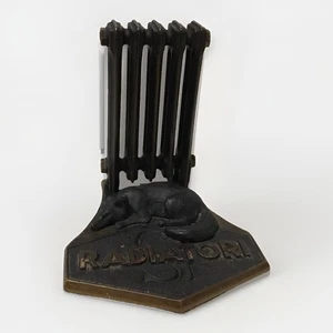 🌈 SI SOCIETÀ ITALIANA RADIATORI VOLPE Pubblicitaria Termosifone anni 40 - Foto 1 di 8