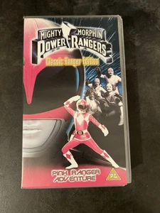 Mighty Morphin Power Rangers Pink Ranger Adventure VHS - Picture 1 of 2