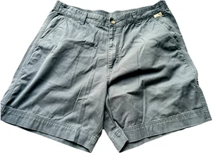 Kahala Shorts Men's 36 Blue Chino Fishing Camp Vacation Hawaiian Travel Preppy - Picture 1 of 6