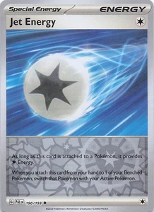 Jet Energy Uncommon Reverse Holo SV02: Paldea Evolved 190/193 NM - Picture 1 of 2