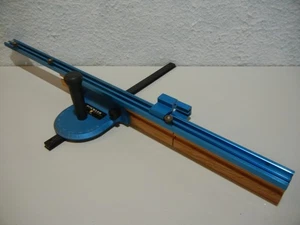 Rockler Gehrungsmessgerät mit verlängertem 32 Zoll Zaun mit Anschlag Gehrungsmessstab hat Einstellung - Bild 1 von 12