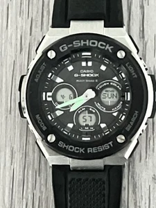 CASIO G-SHOCK GST-W300-1A G-STEEL Men's Watch Radio Solar - Imagen 1 de 11