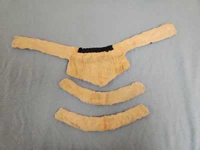 Vintage 1950's mink fur collar with  cuffs - Image 1 of 4