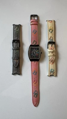 Relógio Dooney e Bourke Vintage com Pulseiras Extras Nova Bateria Funcionando Ótimo - Imagem 1 de 4