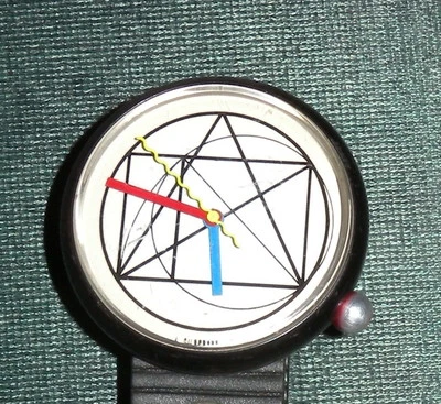 OROLOGIO DA POLSO QUARZO ALAIN Silberstein Cal 24 Alain Silberstein watch quartz - Immagine 1 di 4
