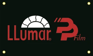 LLUMAR Garage Wall Car Truck Racing Show Auto Banner Sign Flag - Imagen 1 de 8