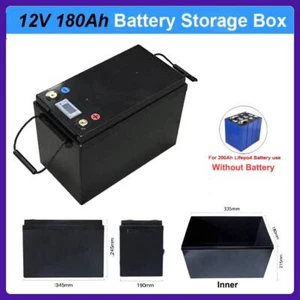 12V 180A DIY Li-ion LiFePo4 Battery Empty Box for Energy Storage Power Case SAU - Picture 1 of 13