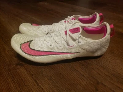 Size 12.5 Nike Zoom Superfly Elite 2 Sail Fierce Pink  - Image 1 of 4
